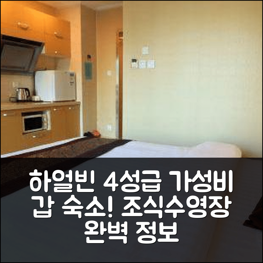 하얼빈 숙소 여행 호텔 추천 쿤리 인타이 시티 | 4성급 가성비 최강 조식과 수영장 정보 7가지