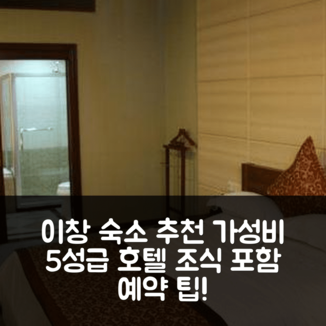 이창 숙소 여행 호텔 추천 롱취안 호텔 | 조식과 가성비 뛰어난 5성급 예약 팁 7가지