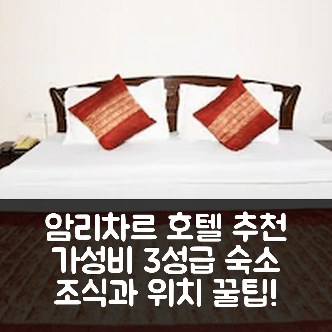 암리차르 숙소 여행 호텔 추천 호텔 비 컴포트 | 가성비 좋은 3성급 조식과 위치의 매력적인 예약 팁 5가지