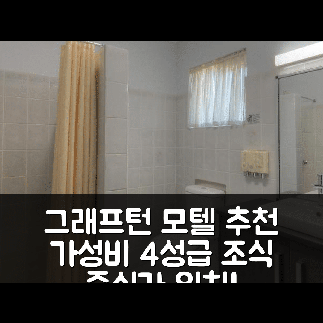 그래프턴 숙소 여행 호텔 추천 그래프턴 센트럴 모텔 | 가성비 뛰어난 4성급 조식과 위치 정보 5가지