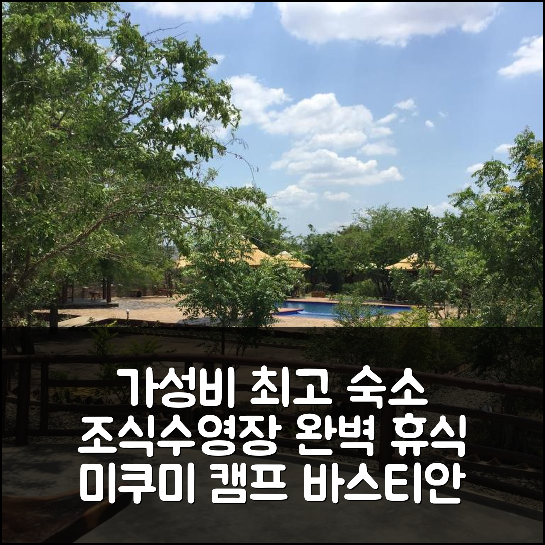 미쿠미 숙소 여행 호텔 추천 캠프 바스티안 미쿠미 | 가성비와 조식, 수영장으로 완벽한 휴식 5가지 이점